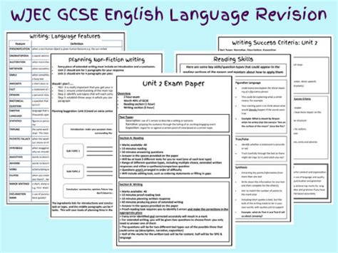 Wjec English Gcse Exam Dates 2022 .